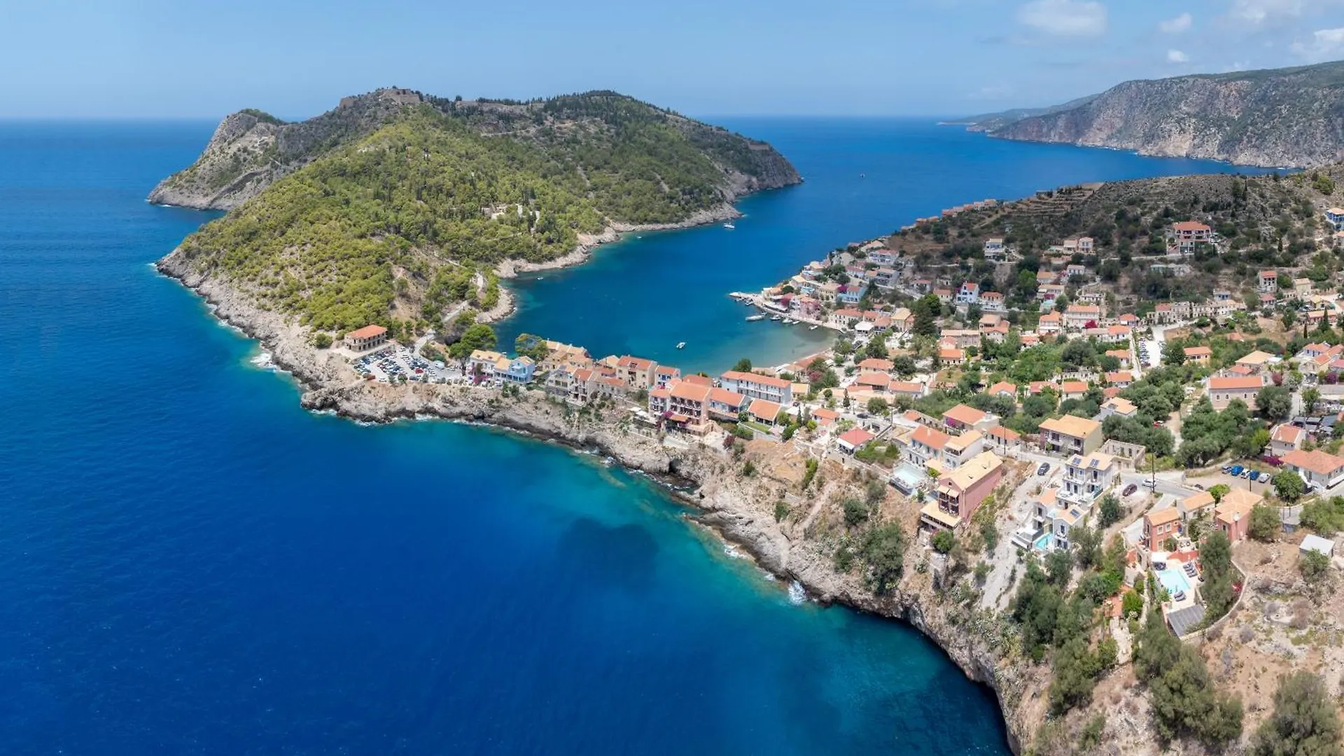 Assos Rockshore Villa By The Sea Asos Greece